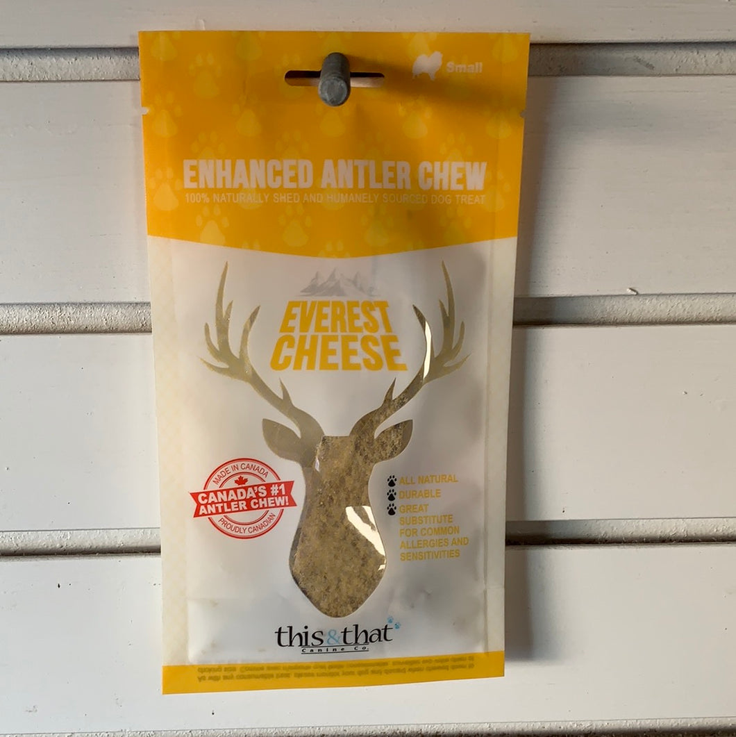 Enhanced Antler Chew - Everest Cheese Small