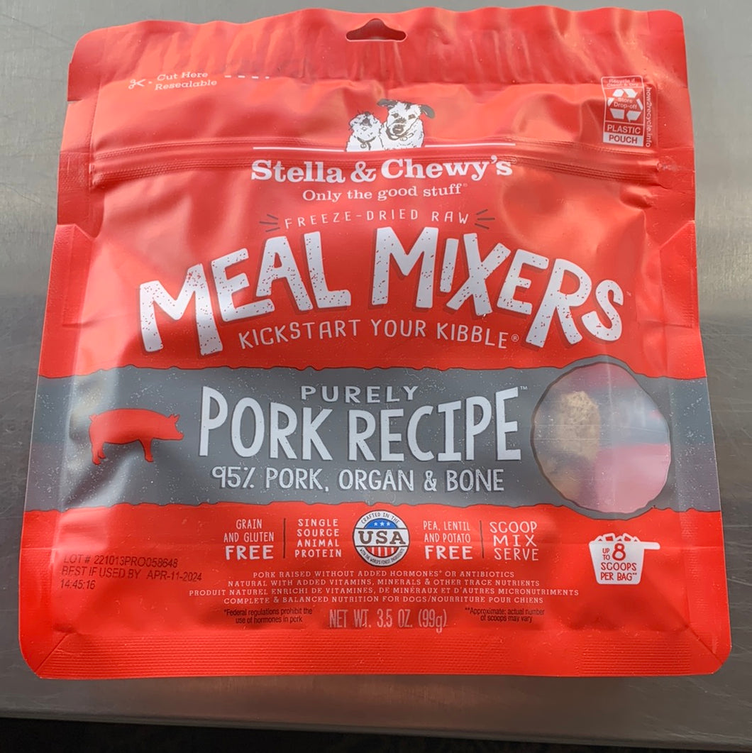 Meal Mixer Pork Recipe