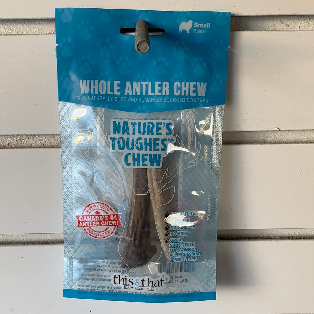 Whole Antler Chew - Small 2pcs