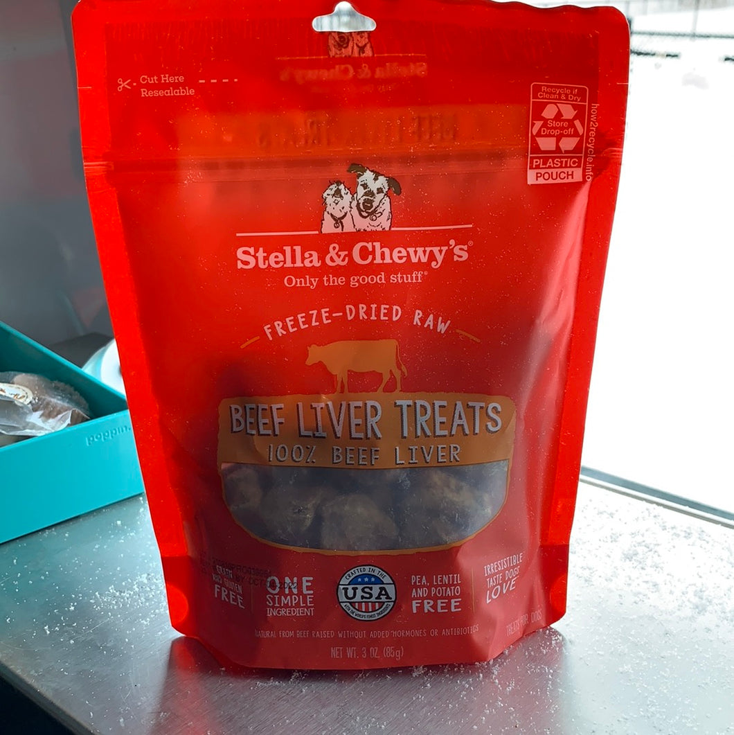 3.0oz Beef Liver Treats