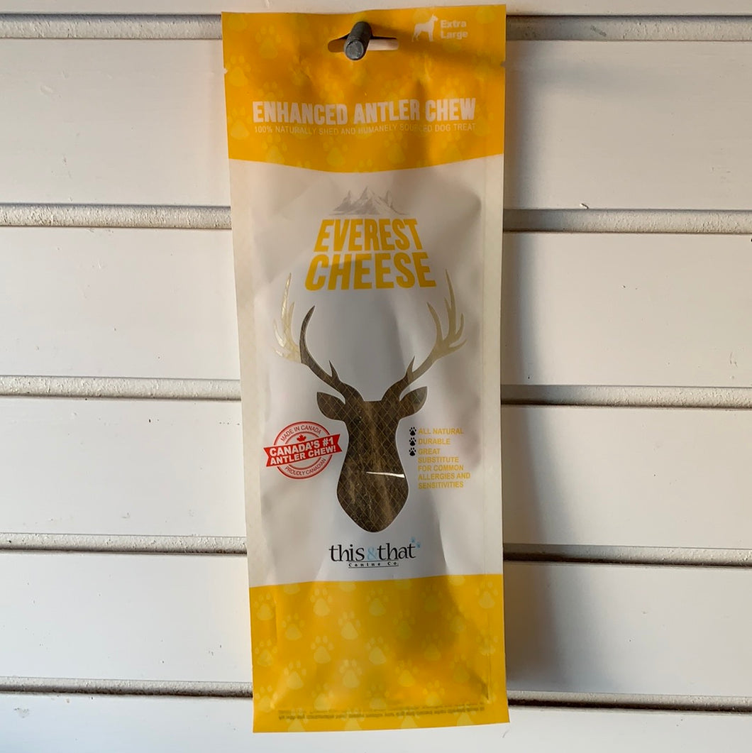 Enhanced Antler Chew - Everest Cheese-Large