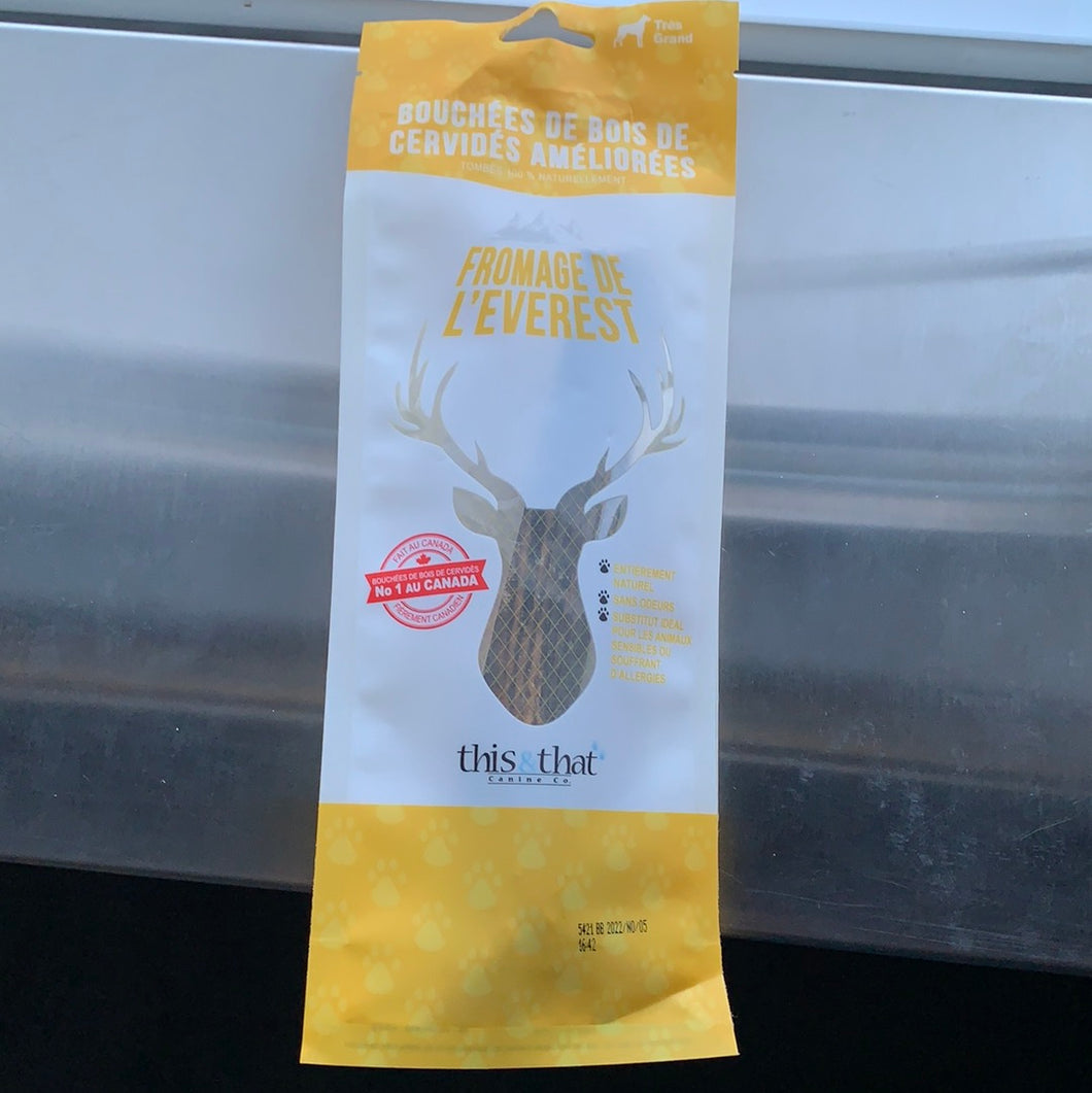 XL Everest Cheese Antler chew